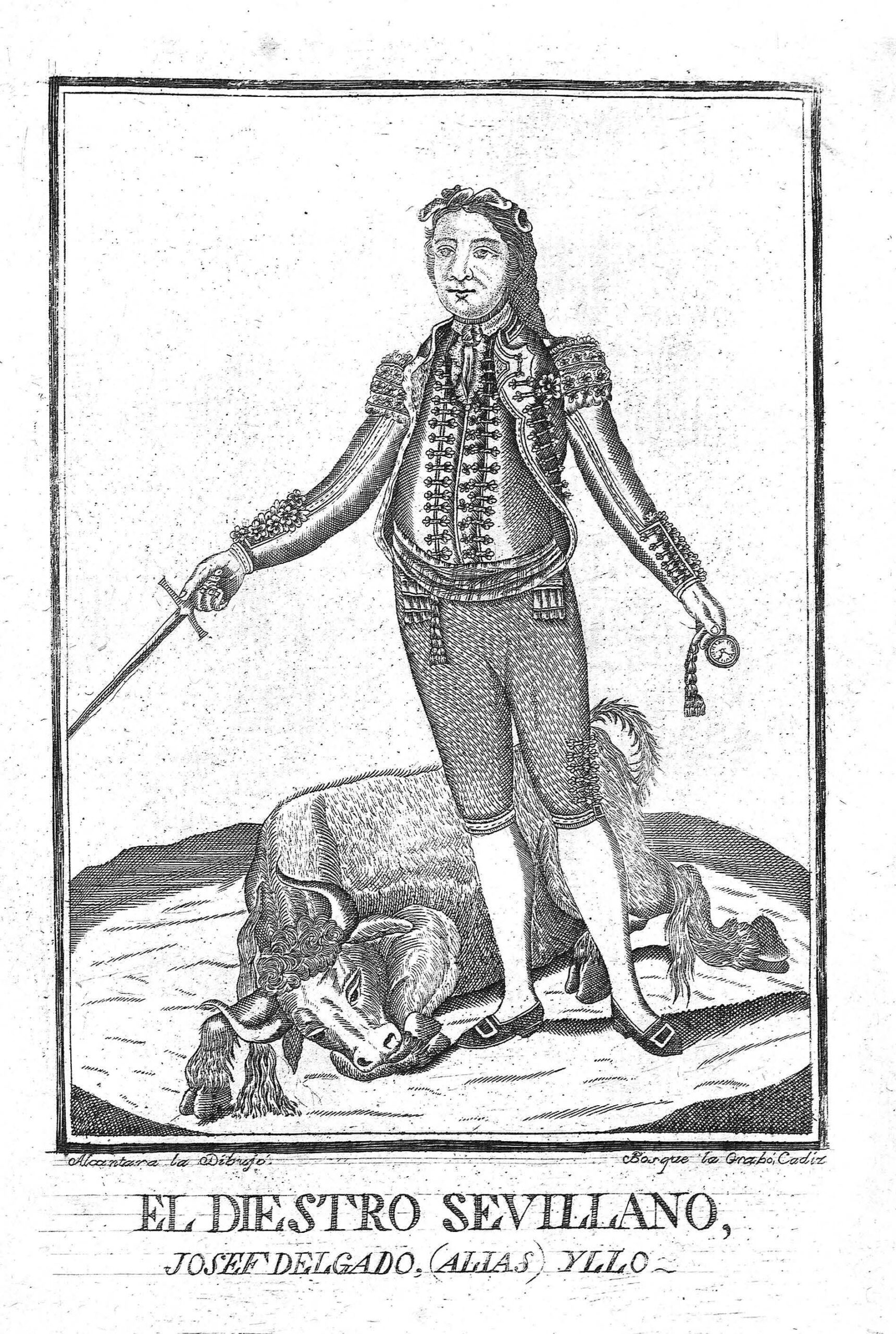 El diestro sevillano, Josef Delgado, (Alias) Yllo