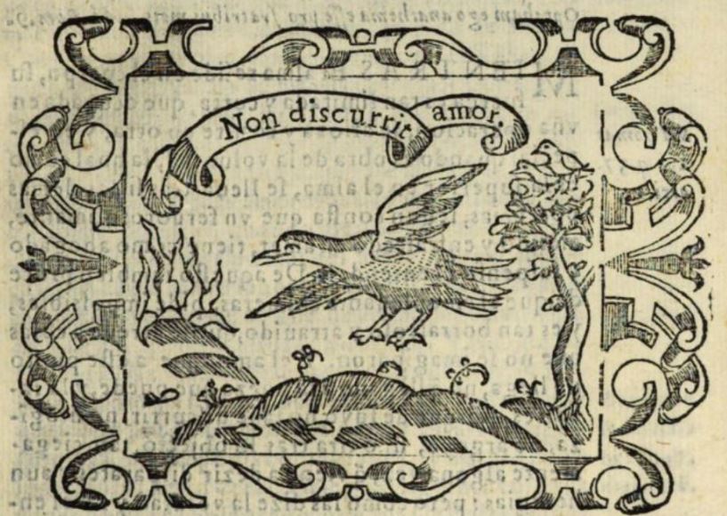 Non discurrit amor (Empresa 18, Libro I).