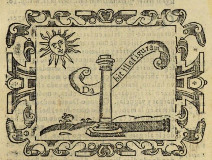 Dabit illa figuram (Empresa 35, Libro I).