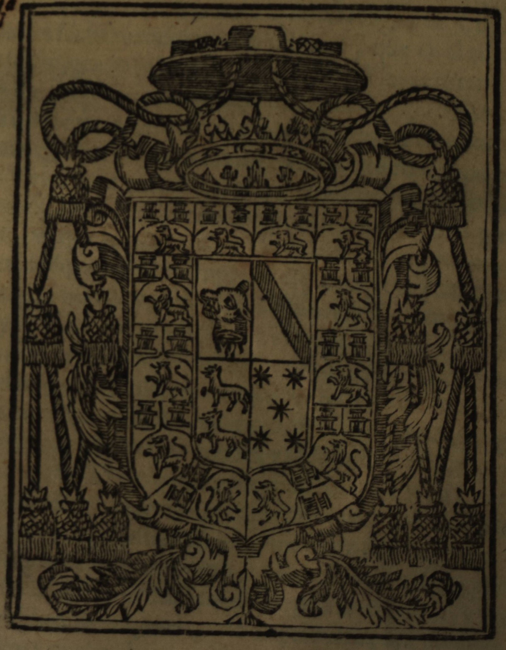 Escudo del obispo Baltasar Moscoso Sandoval