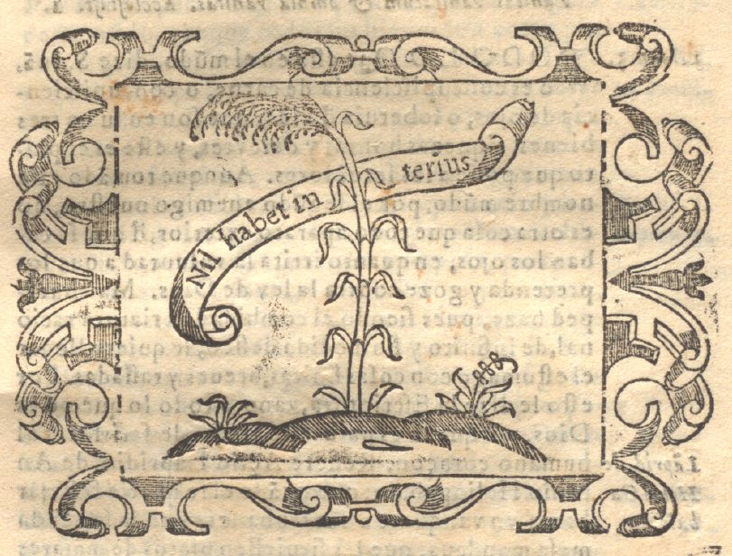 Nil habet interius (Empresa 2, Libro II).