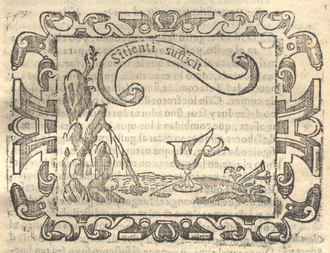 Sitienti sufficit (Empresa 44, Libro I).