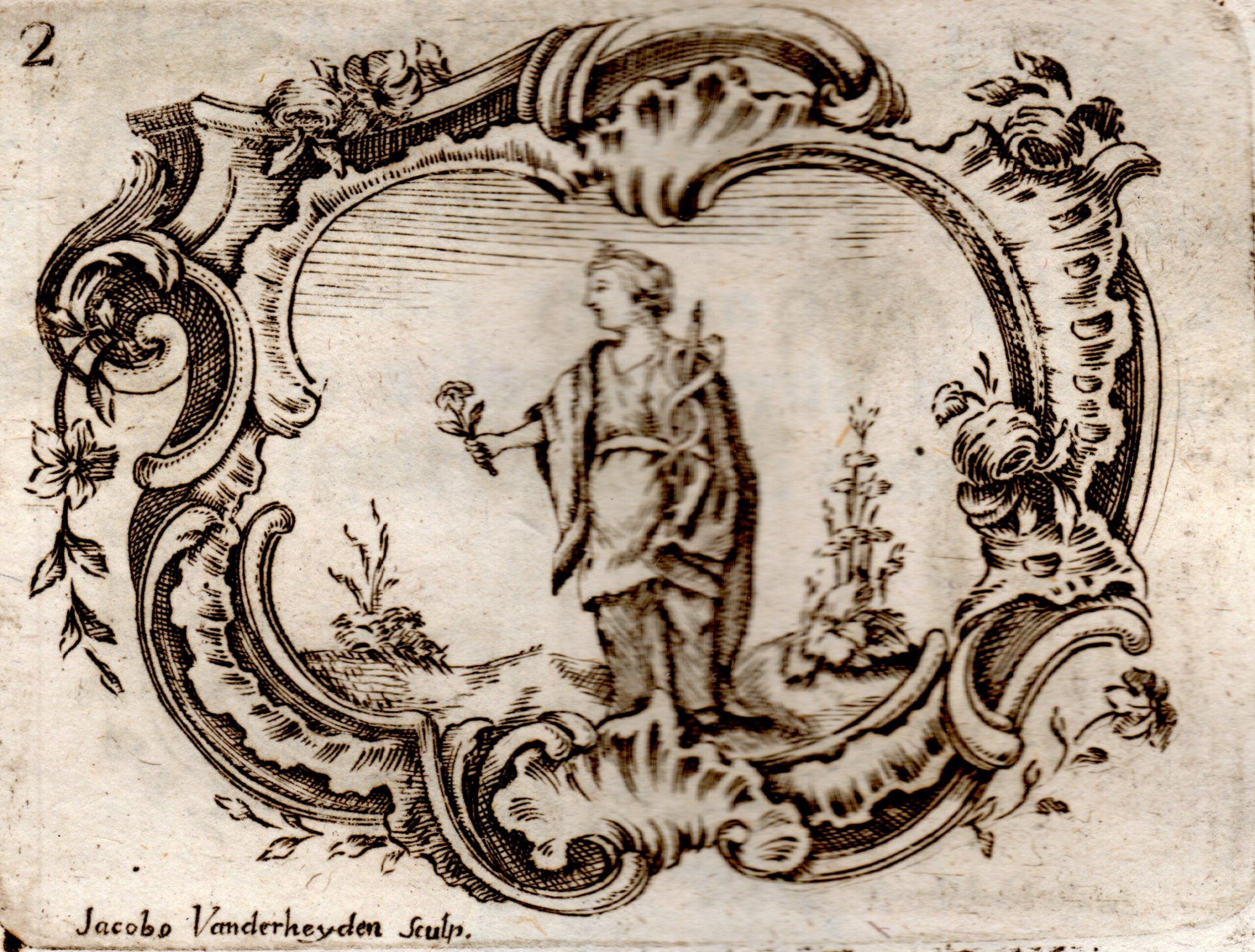 Jeroglífico 2. La Retórica. Fiesta por la dedicación de la iglesia de la Caridad. Arcos de la Frontera (Cádiz)