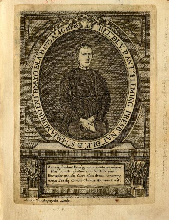 Retrato de Antonio Fleming