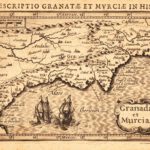 Mapa antiguo de la provincia de Granada